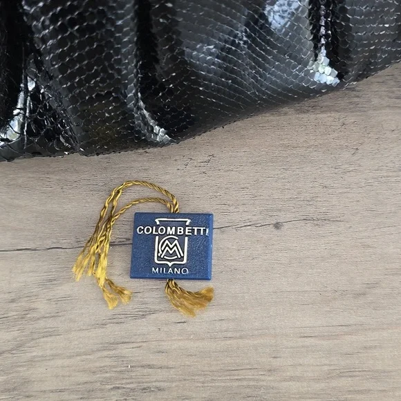 Colombetti Milano Vintage Snake Skin Purse - Picture 10 of 13